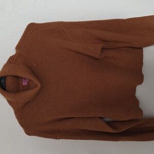 Francesca's Brown Turtleneck Sweater